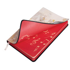 Ежедневник недатированный B6 (127&times;186 мм), BRAUBERG VISTA, под кожу, гибкий, 136 л., &laquo;Jazz&raquo;, 112119