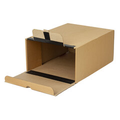 Короб архивный на липучке 380&times;285&times;170 мм, гофрокартон, до 1700 л., STAFF, 112161