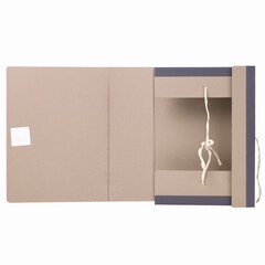 Папка архивная А4 &laquo;Форма 21&raquo;, 120 мм, переплетный картон/<wbr/>бумвинил, завязки, до 1200 л, STAFF, 112168