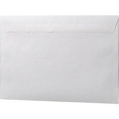 Конверты С4 (229х324 мм), клей, 90 г/м2, КОМПЛЕКТ 250 шт., внутренняя запечатка, 71205
