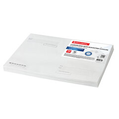 Конверты С4 (229&times;324 мм), отрывная лента, Куда-Кому, внутренняя запечатка, 90 г/<wbr/>м<sup>2</sup>, КОМПЛЕКТ 50 шт., BRAUBERG, 112180