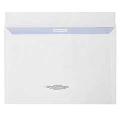 Конверты С4 (229&times;324 мм), отрывная лента, Куда-Кому, внутренняя запечатка, 90 г/<wbr/>м<sup>2</sup>, КОМПЛЕКТ 50 шт., BRAUBERG, 112180