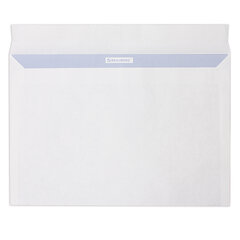 Конверты С4 (229&times;324 мм), отрывная лента, внутренняя запечатка, 100 г/<wbr/>м<sup>2</sup>, КОМПЛЕКТ 50 шт., BRAUBERG, 112181