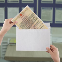 Конверты С4 (229&times;324 мм), отрывная лента, 100 г/<wbr/>м<sup>2</sup>, КОМПЛЕКТ 50 шт., BRAUBERG, 112184