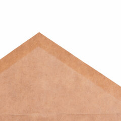 Конверты С6 (114&times;162 мм) КРАФТ, клей, 90 г/<wbr/>м<sup>2</sup>, КОМПЛЕКТ 50 шт., треугольный клапан, BRAUBERG, 112363