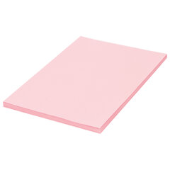 Бумага цветная BRAUBERG, А4, 80 г/<wbr/>м<sup>2</sup>, 100 л., пастель, розовая, для офисной техники, 112447