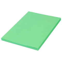Бумага цветная BRAUBERG, А4, 80 г/<wbr/>м<sup>2</sup>, 100 л., интенсив, зеленая, для офисной техники, 112451