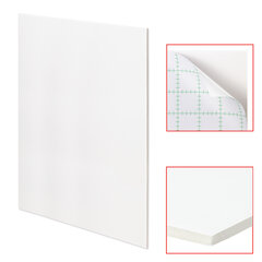 Пенокартон матовый САМОКЛЕЯЩИЙСЯ, 70&times;100 см, толщина 5 мм, белый, BRAUBERG, 112481