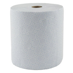 Полотенца бумажные рулонные 150 м, LAIMA (Система H1) PREMIUM, 2-слойные, белые с ЦВЕТНЫМ ТИСНЕНИЕМ, КОМПЛЕКТ 6 рулонов, 112504