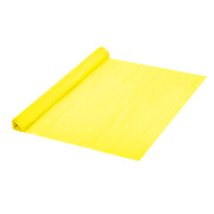 Бумага гофрированная/<wbr/>креповая, 32 г/<wbr/>м<sup>2</sup>, 50&times;250 см, лимонная, в рулоне, BRAUBERG, 112521