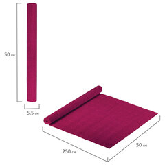 Бумага гофрированная/<wbr/>креповая, 110 г/<wbr/>м<sup>2</sup>, 50&times;250 см, НАБОР 10 рулонов, интенсив, ОСТРОВ СОКРОВИЩ, 112555