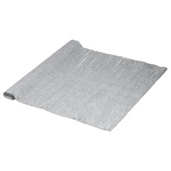 Бумага гофрированная/<wbr/>креповая (ИТАЛИЯ) 140 г/<wbr/>м<sup>2</sup>, 50&times;250 см, серебристая (912), BRAUBERG FIORE, 112601