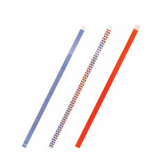 Закладки-ляссе фактурные для книг А5 (длина 28 см) &laquo;УЗОРЫ&raquo;, клейкий край, 3 ленты, ПИФАГОР, 112972