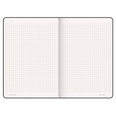 Блокнот А5 (130&times;210 мм), BRAUBERG ULTRA, под кожу, 80 г/<wbr/>м<sup>2</sup>, 96 л., клетка, темно-синий, 113005