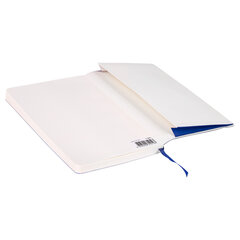 Блокнот А5 (130&times;210 мм), BRAUBERG ULTRA, под кожу, 80 г/<wbr/>м<sup>2</sup>, 96 л., клетка, темно-синий, 113005