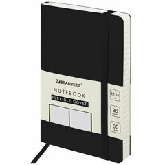 Изображение товара Бизнес-блокнот А6 BRAUBERG ULTRA 96 л. мягкая обложка под кожу