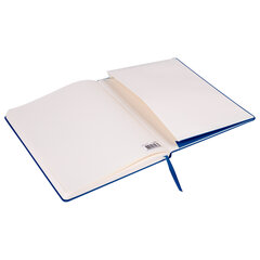 Блокнот БОЛЬШОЙ ФОРМАТ (180&times;250 мм) В5, BRAUBERG ULTRA, балакрон, 80 г/<wbr/>м<sup>2</sup>, 96 л., клетка, темно-синий, 113061