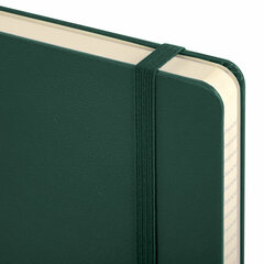 Блокнот БОЛЬШОЙ ФОРМАТ (180&times;250 мм) В5, BRAUBERG ULTRA, балакрон, 80 г/<wbr/>м<sup>2</sup>, 96 л., клетка, темно-зеленый, 113063