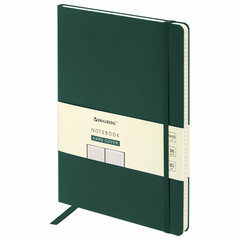 Изображение товара Блокнот BRAUBERG ULTRA В5 темно-зеленый с твердой обложкой