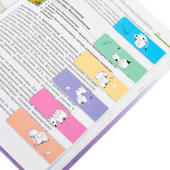 Закладки для книг МАГНИТНЫЕ, &laquo;CATS&raquo;, набор 6 шт., 60&times;20 мм, BRAUBERG, 113159