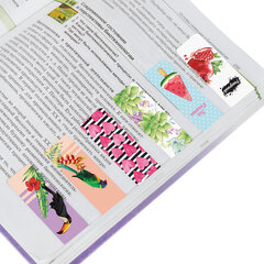 Закладки для книг МАГНИТНЫЕ, &laquo;MIX&raquo;, набор 30 шт., 60&times;20 мм, BRAUBERG, 113175