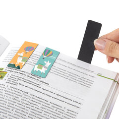 Закладки для книг МАГНИТНЫЕ, &laquo;ANIMALS&raquo;, набор 30 шт., 60&times;20 мм, BRAUBERG, 113176