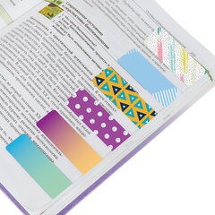 Закладки для книг МАГНИТНЫЕ, &laquo;GEOMETRY&raquo;, набор 30 шт., 60&times;20 мм, BRAUBERG, 113177