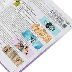 Закладки для книг МАГНИТНЫЕ, &laquo;MIX 2&raquo;, набор 30 шт., 60&times;20 мм, BRAUBERG, 113178