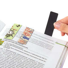 Закладки для книг МАГНИТНЫЕ, &laquo;MIX 2&raquo;, набор 30 шт., 60&times;20 мм, BRAUBERG, 113178