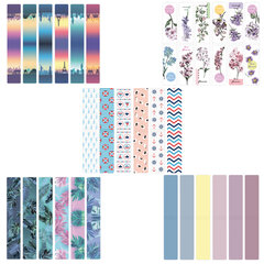 Закладки для книг МАГНИТНЫЕ, &laquo;MIX 3&raquo;, набор 30 шт., 60&times;20 мм, BRAUBERG, 113179