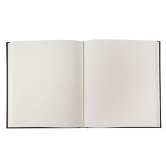 Скетчбук, слоновая кость 100 г/<wbr/>м<sup>2</sup>, 190&times;190 мм, 110 л., книжный твердый переплет, BRAUBERG ART CLASSIC, 113185