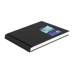 Скетчбук, слоновая кость 100 г/<wbr/>м<sup>2</sup>, 210&times;148 мм, 110 л., книжный твердый переплет, BRAUBERG ART CLASSIC, 113186