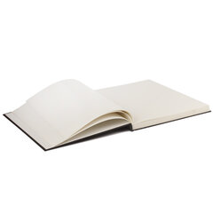 Скетчбук, слоновая кость 100 г/<wbr/>м<sup>2</sup>, 210&times;148 мм, 110 л., книжный твердый переплет, BRAUBERG ART CLASSIC, 113186