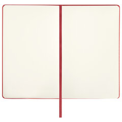 Скетчбук, слоновая кость 140 г/<wbr/>м<sup>2</sup> 130&times;210 мм, 80 л., КОЖЗАМ, резинка, BRAUBERG ART CLASSIC, красный, 113193