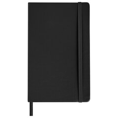 Скетчбук, слоновая кость 140 г/<wbr/>м<sup>2</sup> 130&times;210 мм, 80 л., КОЖЗАМ, резинка, BRAUBERG ART CLASSIC, черный, 113194