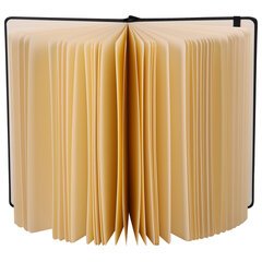 Скетчбук, слоновая кость 140 г/<wbr/>м<sup>2</sup> 130&times;210 мм, 80 л., КОЖЗАМ, резинка, BRAUBERG ART CLASSIC, черный, 113194