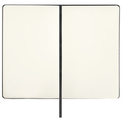 Скетчбук, слоновая кость 140 г/<wbr/>м<sup>2</sup> 130&times;210 мм, 80 л., КОЖЗАМ, резинка, BRAUBERG ART CLASSIC, черный, 113194