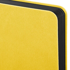 Ежедневник недатированный МАЛЫЙ 100&times;150 мм А6 BRAUBERG &laquo;Metropolis Mix&raquo;, под кожу, 136 л., желтый, 113303