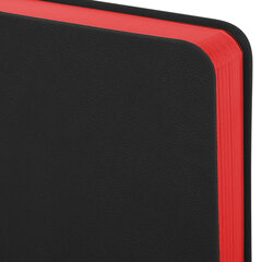 Ежедневник недатированный МАЛЫЙ 100&times;150 мм А6 BRAUBERG &laquo;Metropolis Mix&raquo;, под кожу, 136 л., черный, 113306