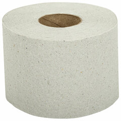 Бумага туалетная 75 &laquo;ЧЕСТНЫЙ БОЛЬШОЙ РУЛОНЧИК 75&raquo; на втулке (эконом) серый, 113357