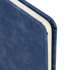 Еженедельник недатированный А5 145&times;215 мм BRAUBERG &laquo;Status&raquo;, под кожу, 64 л., темно-синий, 113371