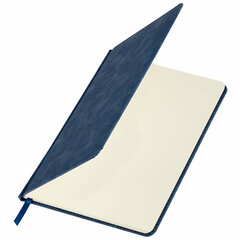 Еженедельник недатированный А5 145&times;215 мм BRAUBERG &laquo;Status&raquo;, под кожу, 64 л., темно-синий, 113371