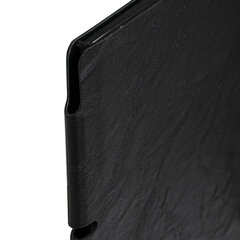 Блокнот А5 (140&times;200 мм), BRAUBERG &laquo;NEBRASKA&raquo;, под кожу, 80 л., линия, черный, 113411