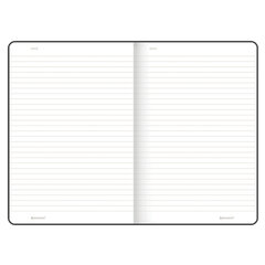 Блокнот А5 (140&times;200 мм), BRAUBERG &laquo;NEBRASKA&raquo;, под кожу, 80 л., линия, коричневый, 113412