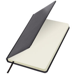 Ежедневник недатированный А5 (138&times;213 мм) BRAUBERG &laquo;Imperial&raquo;, под кожу, 160 л., черный, 113499