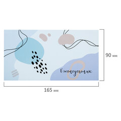Планинг-еженедельник недатированный (165&times;90 мм) STAFF, твердая обложка, УФ-ЛАК, 64 л., &laquo;Pastel&raquo;, 113511