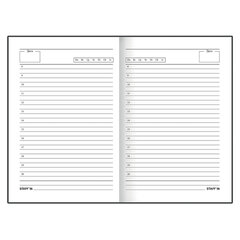 Ежедневник недатированный А5 (145&times;215 мм), ламинированная обложка, 128 л., STAFF, &laquo;3D Triangles&raquo;, 113527