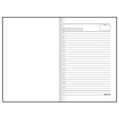 Ежедневник недатированный А5 (145&times;215 мм), ламинированная обложка, 128 л., STAFF, &laquo;3D Triangles&raquo;, 113527