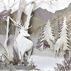 Картон белый А4 МЕЛОВАННЫЙ (белый оборот), 16 листов, в папке, BRAUBERG, 200&times;290 мм, 113561