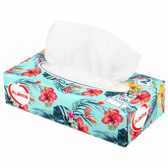 Салфетки косметические 100 шт. в картонном боксе 2-слойные, LAIMA &laquo;Everyday&raquo;, 20&times;20 см, 113588